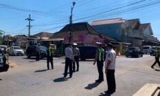 Satlantas Tilang 26 Truk Bandel yang Masuk Jalur Alternatif Gondang